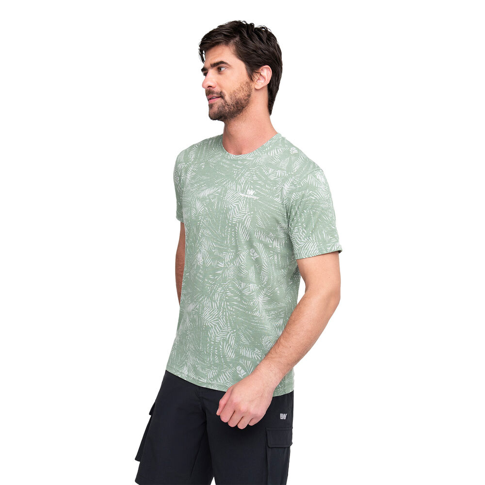 Polera Hombre Weinbrenner Yunga Gris Aguamarina image number 0.0